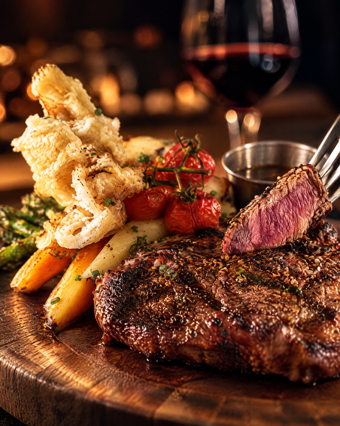 Steak au poivre NY
